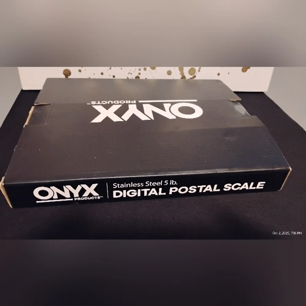 Onyx Stainless Steel Digital Scale Great For Resellers To Weight Packages
